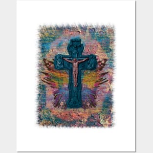 christianity cross Posters and Art